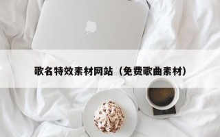 泸州歌名特效素材网站（免费歌曲素材）